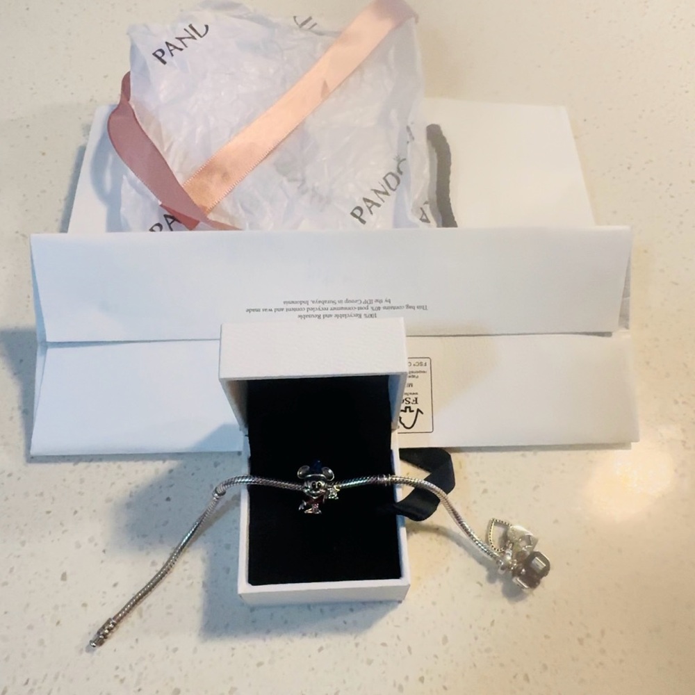 Pandora charm empty box